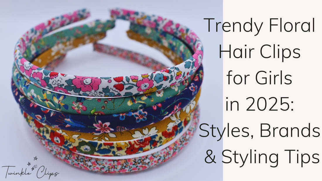 Trendy Floral Hair Clips for Girls in 2025: Styles, Brands & Styling Tips